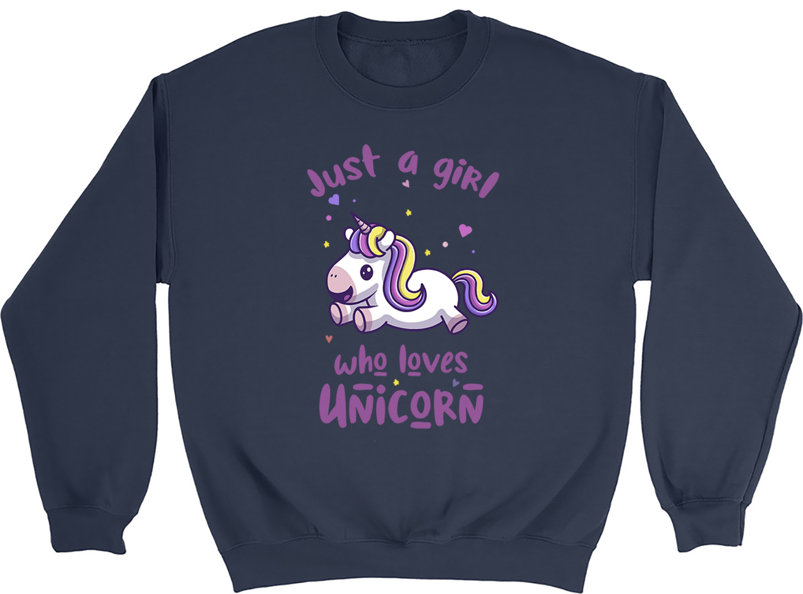 Unicorn girls sale jumper